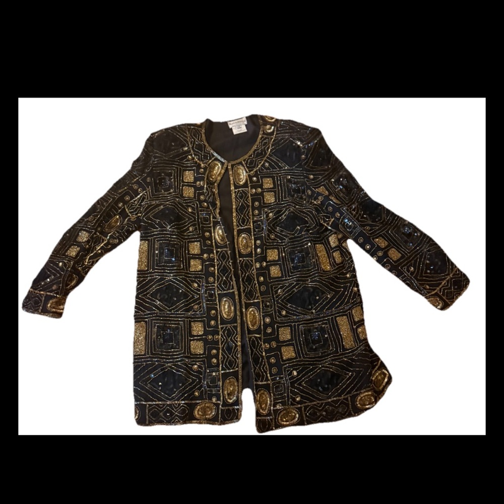 Vintage Patra Stènay Beaded Women’s Blazer Size 1X